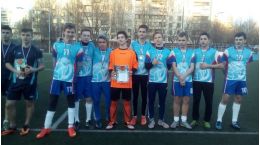 Двухкратные чемпионы межрайонных соревнований по футболу